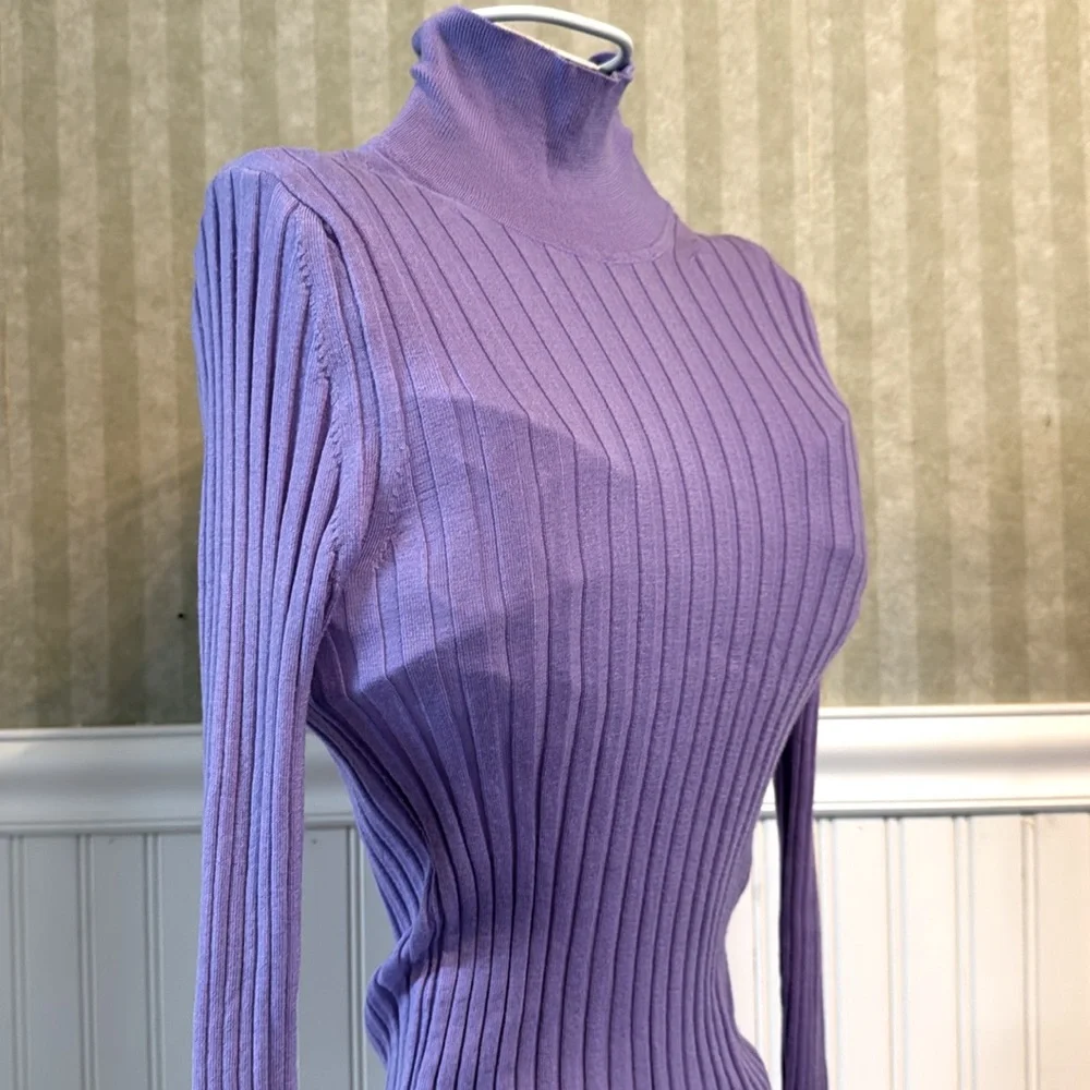 NWT Marc Jacobs Turtleneck Wide Ribbed Sweater - Picture 6 of 10